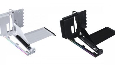 LIAN LI Launches Multi-Directional Vertical GPU Mounting Bracket with PCIe 5.0 Riser Cable