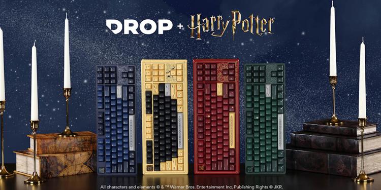 Drop + Harry Potter Keyboards and Desk Mats Launched