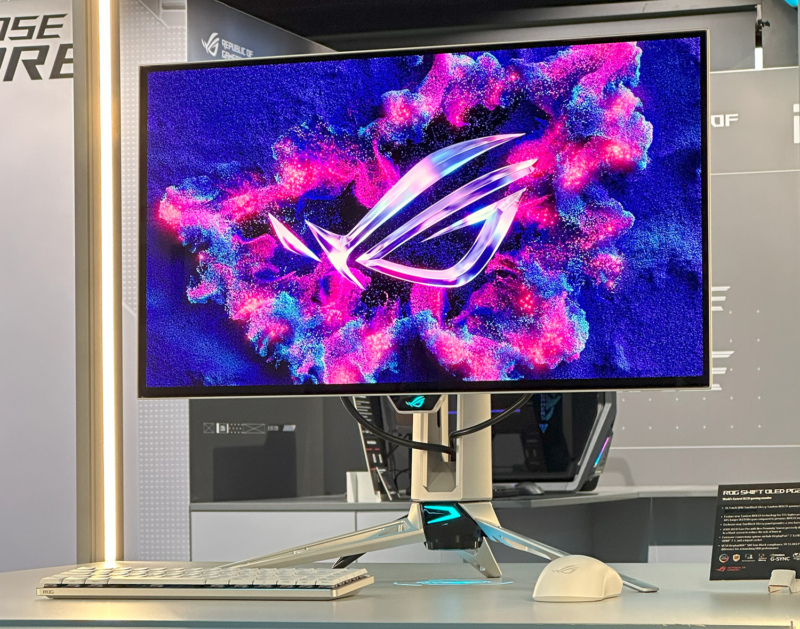 Asus ROG Swift PG27AQWP-W Announced with a 540Hz / 720Hz 4th Gen WOLED Panel and True Black Glossy Coating