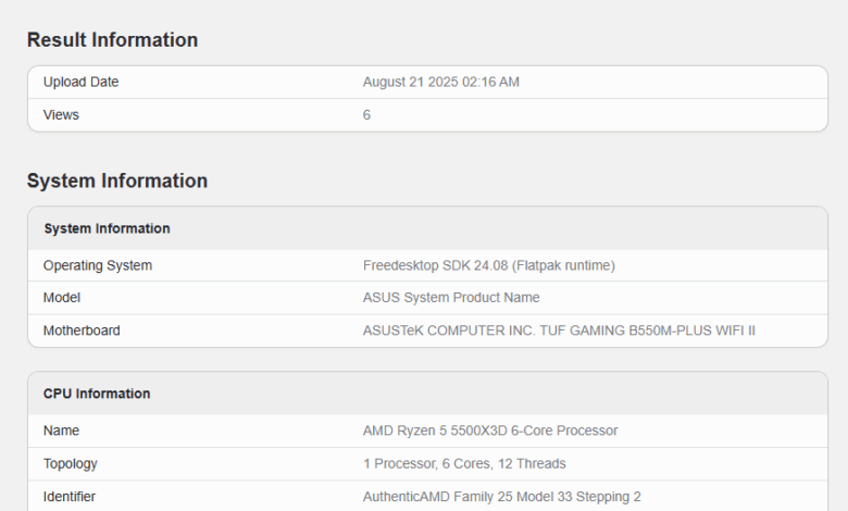 Ryzen 5 5500X3D Delivers 13% Higher Multi-Core Performance Than Its Non-X3D Variant In Geekbench
