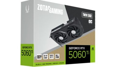 GeForce RTX 5060 Ti Review with ZOTAC GAMING RTX 5060 Ti Twin Edge OC – SFF.Network